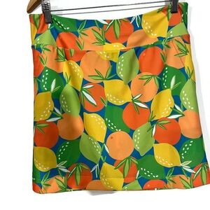Katherine Way Kiawah Skort Citrus Medium NWT